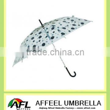 23''*8K manual open clear pvc umbrella cheap