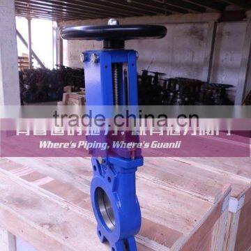 Non rising Stem Manual Knife Gate Valve