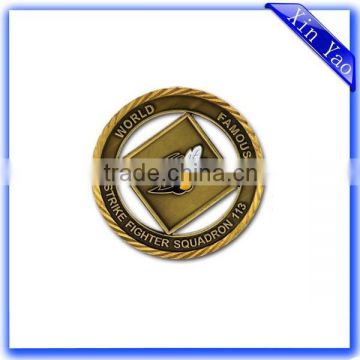 Wholesale High Quality Custom Metal Antique Bronze Coin