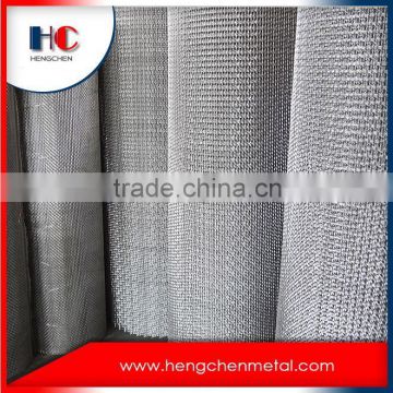 304 stainless steel crimped wire mesh fence