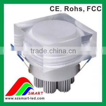 AC100~240V 660lm led downlight casing