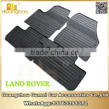 Rubber black original car floor mats for free lander 2