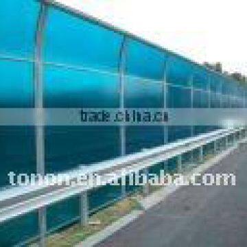 foshan tonon polycarbonate sheet manufacturer polycarbonate hollow sheet for highway sound insulation