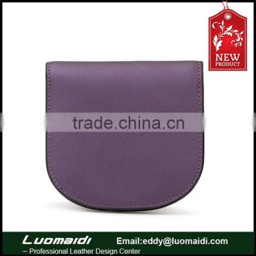 hot sell!!genuine leather coin purse for young ladies
