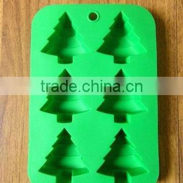 silicone ice cube tray-christmas tree