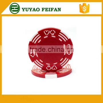 cheap custom poker chips 14g clay poker chips oem two color chips