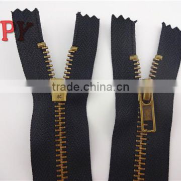 anti-brass zipper
