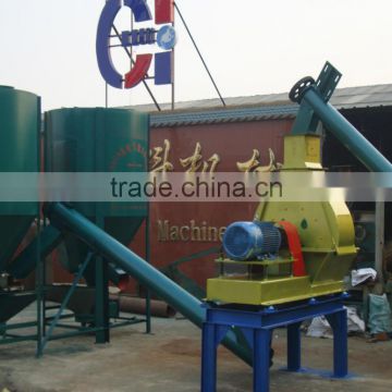 High quality vertical type animal feed production line/chicken feed production line unit