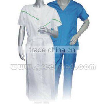 hot sale cheap non-woven hospital nurse uniform