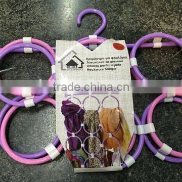 12 Rings Plastic Scarf hanger