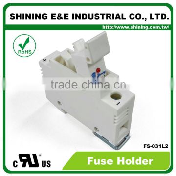 FS-031L2 With LED Indicator 380V 32A 1 Pole 10x38 Fuse Holder