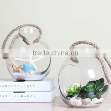 European glass candlestick, Beautiful home decorative glass candle holder