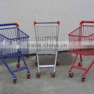shopping metal children cart trolley