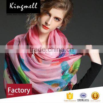 Custom-made silk russian scarf from Chinese supplier