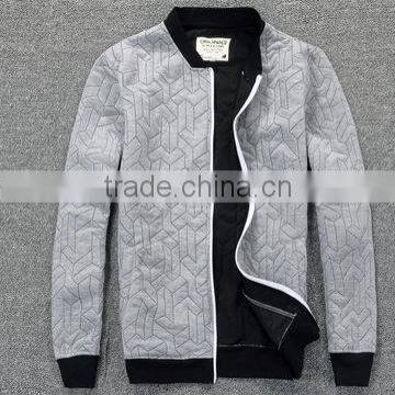 2016fashion Korea style wholesale collared sweatshirt for men KM0415