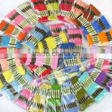 12 pieces embroidery floss 100% Egyptian Cotton Cross Stitch Thread DMC