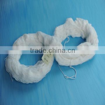 100 spun polyester spun yarn 50/3 raw white