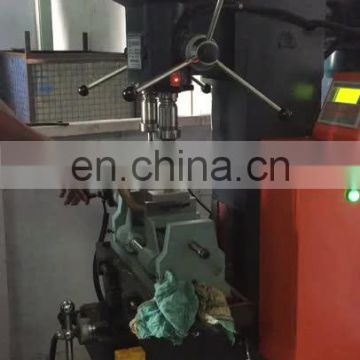 Double function tapping and heavy duty radial arm gear head drilling machine for faucet part sanitary ware parts