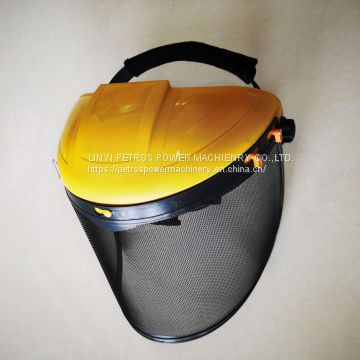 Yellow top gauze face shield,Yellow top PVC face shield,Yellow top PC face shield