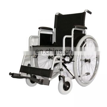 flame-retardant Oxford cloth PVC armrest pads rubber inflatable tire Removable heavy duty iron wheelchair