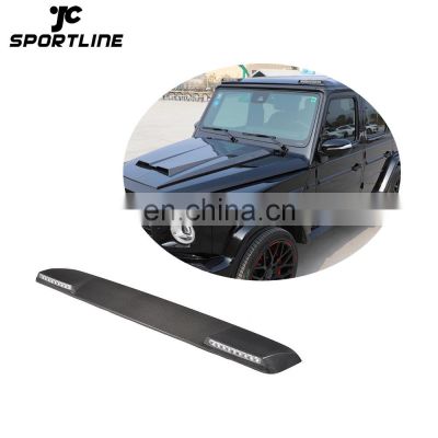B Style Carbon Fiber G550 Roof Spoiler for Mercedes-Benz G-Class AMG 2019