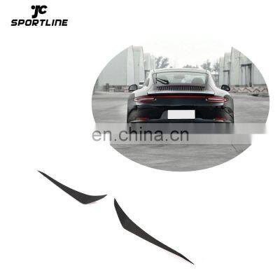 Dry Carbon Fiber 911 991 GT3 Front Canards Vents for Porsche 911 991 Turbo S 2-Door 2014-2015