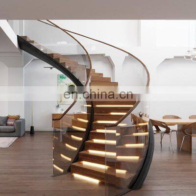 Modern Spiral/Straight/L shaped staircase Customized Indoor staircase of  Stairs from China Suppliers - 169326797