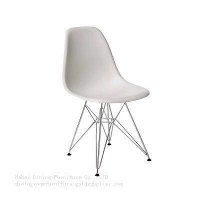 Plastic Bar Chair with Iron Legs DC-P01M