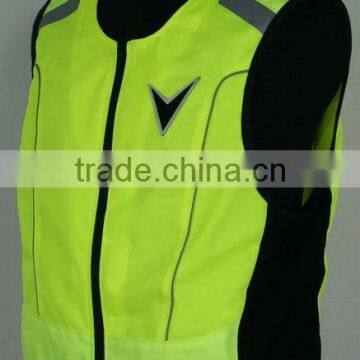 motorcycle reflective vest/ safety vest/ yellow vest