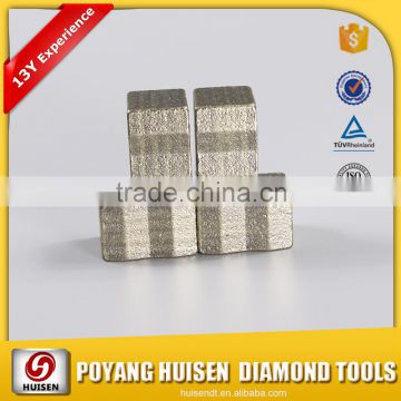 Professional supplier High quality diamond segments for cutting marble
