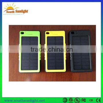 2016 factory supply solar charger 8000mah,solar mobile phone charger, solar charger 8000mah, portable solar charger