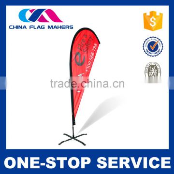 Good Quality Affordable Price Custom Printing Hair Salon Feather Flags