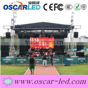 cheap price p6 aluminum cabinet easy to install clear view outdoor rental led display IP65 rental led display rental led display