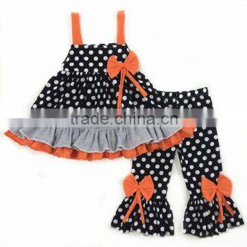 Wholesale lovely girls clothes polka dot sleeveless holloween costumes baby clothes                        
                                                Quality Choice