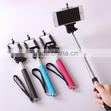 JR-888 portable extendable selfie remote pole