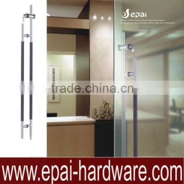 stainless steel locking pull for glass door