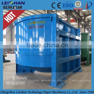 Hydrapulper machine for waste paper pulp making