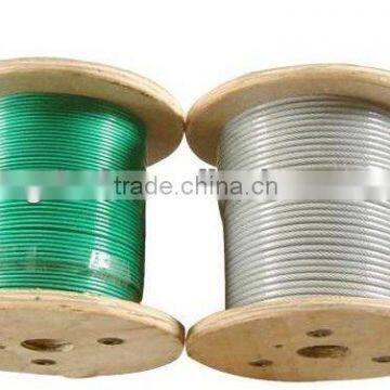 Manufacture pu coated wire rope