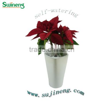Fashional and durable High-great stoving finish cylindrical flower pot