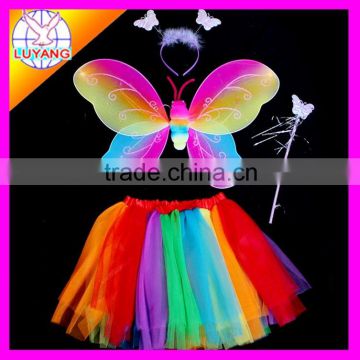kids LED party angel wing sets ornaments lyl004