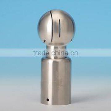 sanitary stainless steel 316L 2" rotary cleaning ball thread end