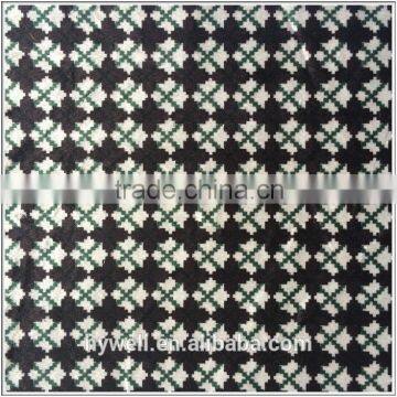 shoes material slipper fabric printed velboa