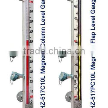 UHZ 517C10 liquid level gauge for magnetic column flap indicator max 200 centigrade 150lb