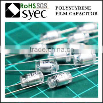 Factory Brand Axial Lead 27pF 63V Polystyrene Film Capacitor