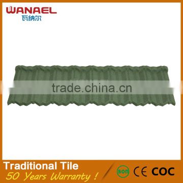 Wanael colorfast durability quality sound proof make roof tile manufacturing factory