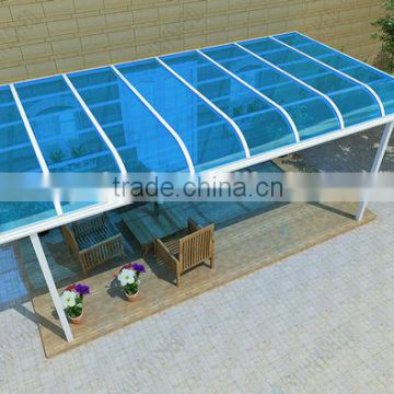 Sunnyshed awnings outdoor aluminum sun rooms solid gazebo shade patio cover for car shed