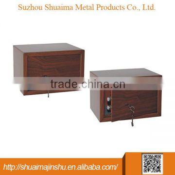 2014 newstyle safe box with wooden digtal cheap safe box