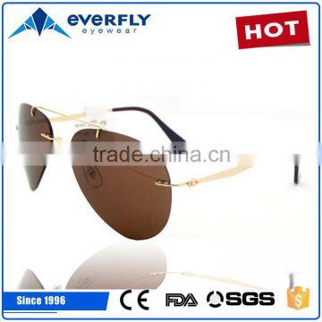 2015 New wholesale fashion polarized aviator sunglasses