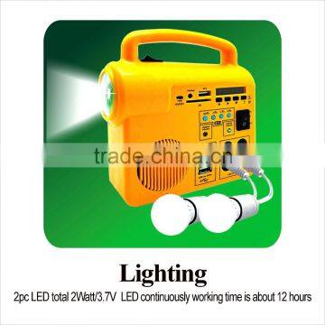 Best selling 2015 latest home solar lighting system