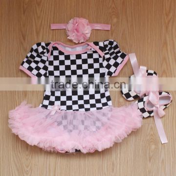 newborn baby dress cute baby birthday dress set